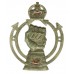 Royal Armoured Corps (R.A.C.) Cap Badge - King's Crown (2nd Pattern)