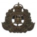 Suffolk Regiment Officer's Service Dress Cap Badge - King's Crown