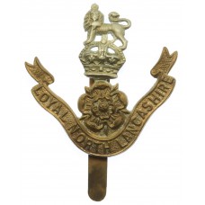 Loyal North Lancashire Regiment Cap Badge - King's Crown