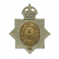 1st King's Dragoon Guards Collar Badge - King's Crown