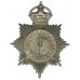 Chesterfield Borough Police  Helmet Plate - King's Crown