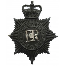 Cumbria Constabulary Night Helmet Plate - Queen's Crown