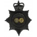 Cumbria Constabulary Night Helmet Plate - Queen's Crown