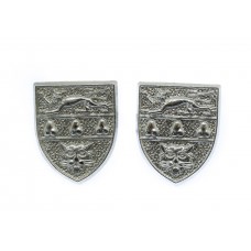 Pair of West Mercia Constabulary Collar Badges