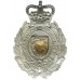 West Mercia Constabulary Wreath Helmet Plate - Queen's Crown