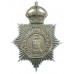 Southport Borough Police Helmet Plate - King's Crown