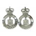 Pair of Blackburn Borough Police Collar Badges - Queen's Crown