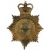 Herefordshire Constabulary Night Helmet Plate - Queen's Crown