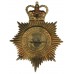 Herefordshire Constabulary Night Helmet Plate - Queen's Crown