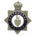 Eastbourne Borough Police Senior Officer's Enamelled Cap Badge - King's Crown