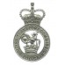 British Transport Commission (B.T.C.) Police Cap Badge - Queen's Crown