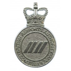 British Airports Authority Constabulary Cap Badge - Queen's Crown