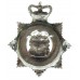 Port of London Authority Police Senior Officer's Enamelled Cap Badge - Queen's Crown