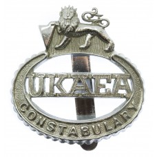 United Kingdom Atomic Energy Authority (U.K.A.E.A.) Constabulary Cap Badge - Queen's Crown