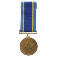 South African Police 75th Anniversary Medal - A.R. Kst. C.G.J. Co