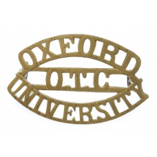 Oxford University O.T.C. (OXFORD/O.T.C./UNIVERSITY) Shoulder Title