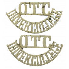 Pair of Dover College O.T.C. (O.T.C./DOVER COLLEGE) Shoulder Titl