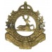 Canadian North Shore New Brunswick Regiment Cap Badge - King's Crown