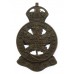 Canadian Royal Montreal Regiment Officer's Service Dress Cap Badge
