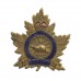 WW1 Canadian Overseas Railway Construction Corps Enamelled Sweetheart Brooch