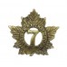 7th Canadian Railway Troops WW1 C.E.F. Collar Badge