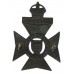 Canadian The Regina Rifle Regiment Cap Badge - King's Crown