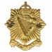 Canadian The Irish Regiment of Canada Cap Badge - King's Crown