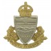 Canadian South Alberta Regiment Cap Badge - King's Crown