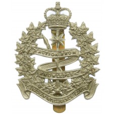 Canadian Intelligence Corps Cap Badge - Queen's Crown