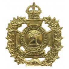 Canadian Hastings & Prince Edward Regiment Cap Badge - King's Crown