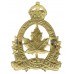 Canadian British Columbia Dragoons Cap Badge - King's Crown