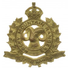 Canadian Rocky Mountain Rangers Cap Badge - King's Crown