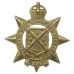 Canadian West Nova Scotia Regiment Cap Badge - King's Crown