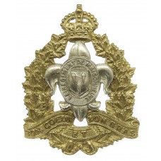 Canadian Le Regiment de Maisonneuve Cap Badge - King's Crown