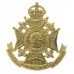 Canadian Les Voltiguers de Quebec Cap Badge - King's Crown