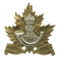 Canadian Wentworth Regiment Cap Badge - King's Crown