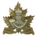 Canadian Wentworth Regiment Cap Badge - King's Crown