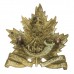 Canadian Wentworth Regiment Cap Badge - King's Crown