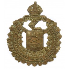 Lord Strathcona's Horse (Royal Canadians) Cap Badge - King's Crown 