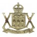 Canadian 20th Saskatchewan Dragoons (Armoured) Cap Badge - King's Crown