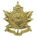 Canadian Les Fusiliers de Sherbrooke Cap Badge - King's Crown