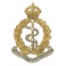 Royal Army Medical Corps (R.A.M.C.) Officer's Dress Cap Badge - King's Crown