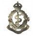 Royal Army Medical Corps (R.A.M.C.) Officer's Dress Cap Badge - King's Crown