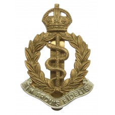 Royal Army Medical Corps (R.A.M.C.) Bi-Metal Cap Badge - King's Crown