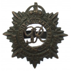 George VI Royal Army Service Corps (R.A.S.C.) Officer's Service Dess Cap Badge