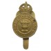 Army Catering Corps Brass Cap Badge - King's Crown