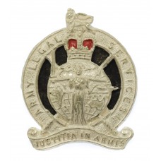 Army Legal Services Officer's Cap Badge - Queen's Crown