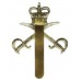 Army Physical Training Corps (A.P.T.C.) White Metal Cap Badge - Queen's Crown