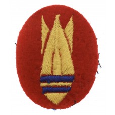 Bomb Disposal Royal Engineers Cloth Arm Badge