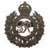 George VI Royal Engineers Officer's Service Dress Cap Badge